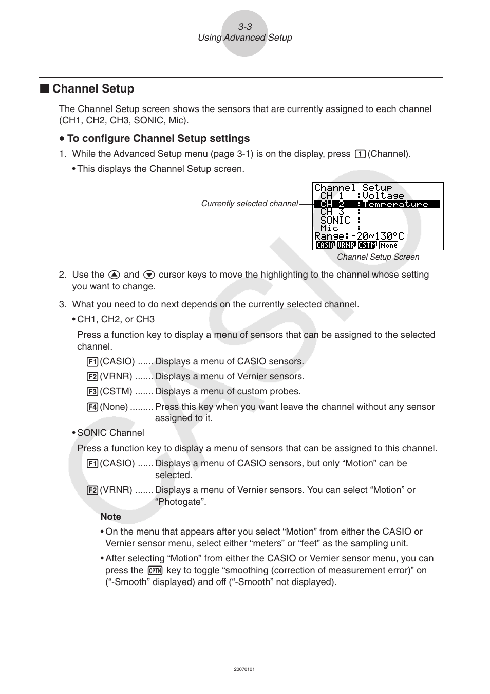 K channel setup | Casio FX-9750GII User Manual | Page 342 / 402