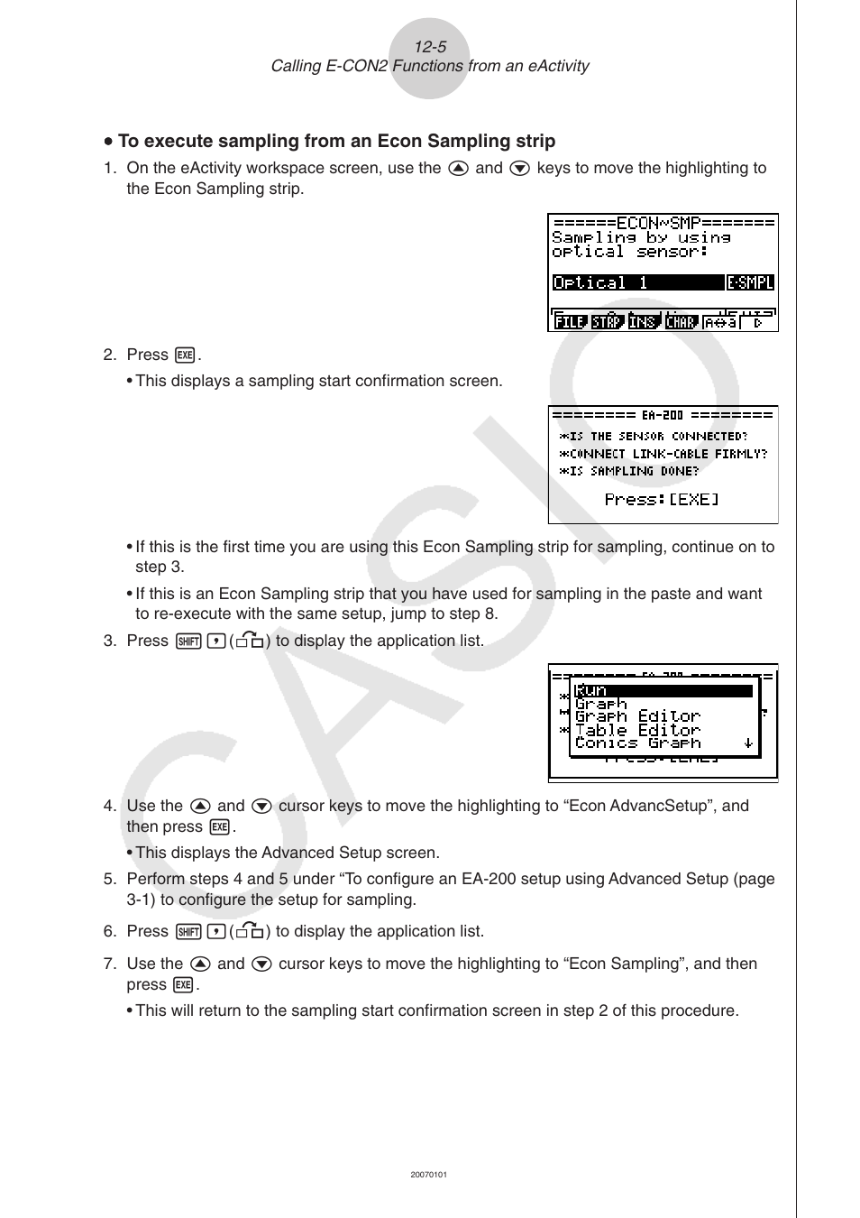 Casio FX-9750GII User Manual | Page 398 / 402