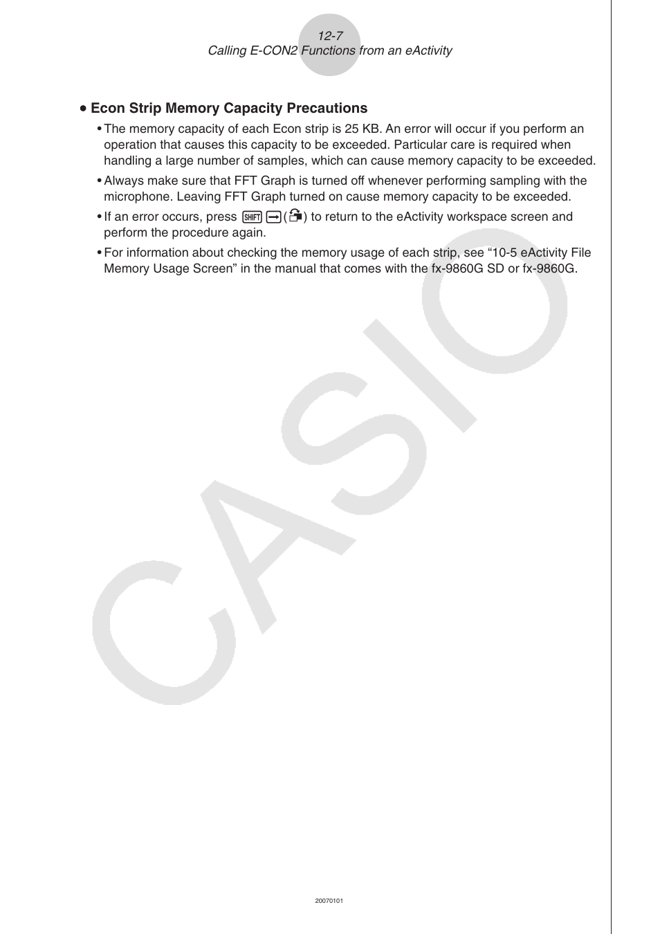 Casio FX-9750GII User Manual | Page 400 / 402