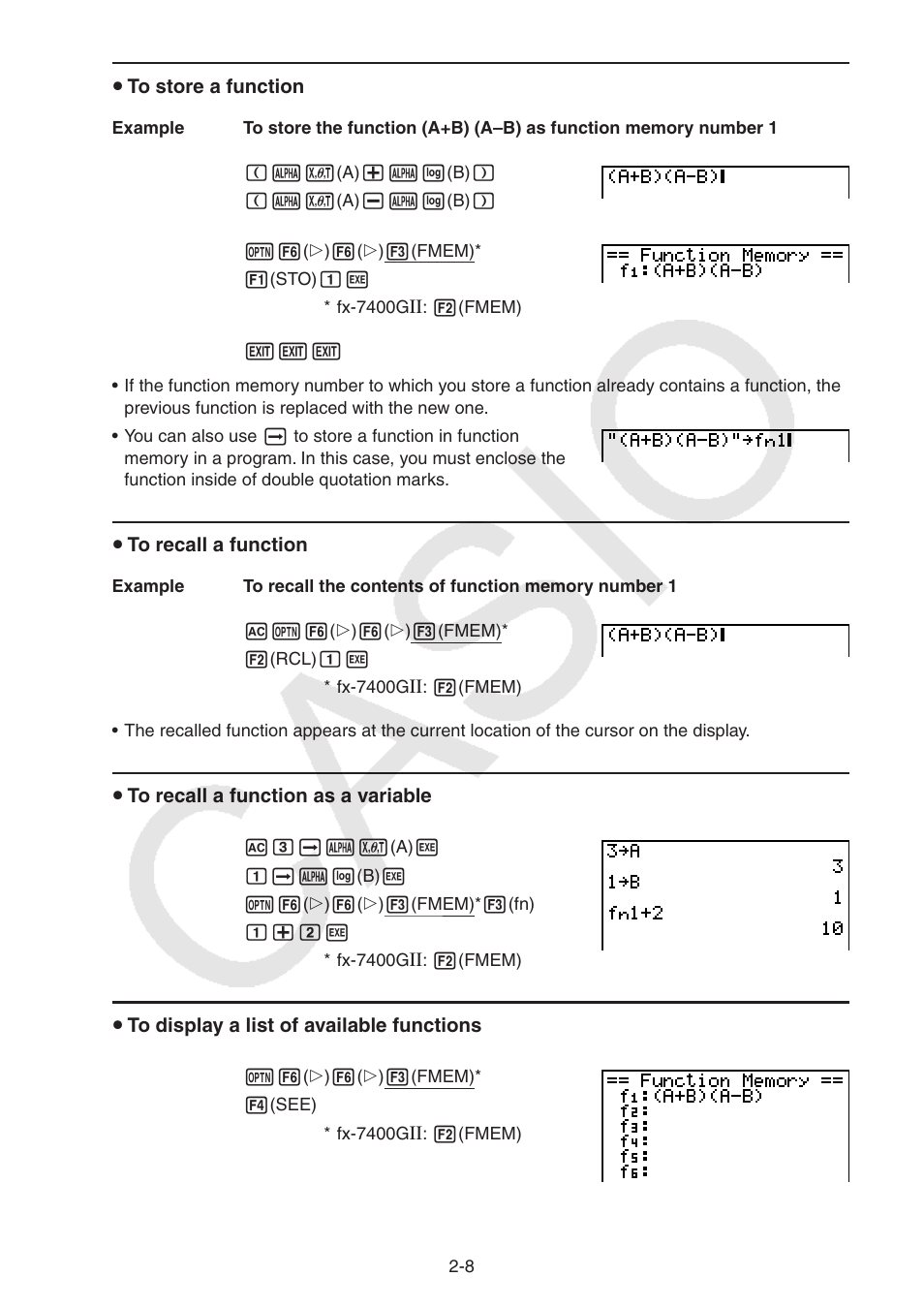 Casio FX-9750GII User Manual | Page 46 / 402