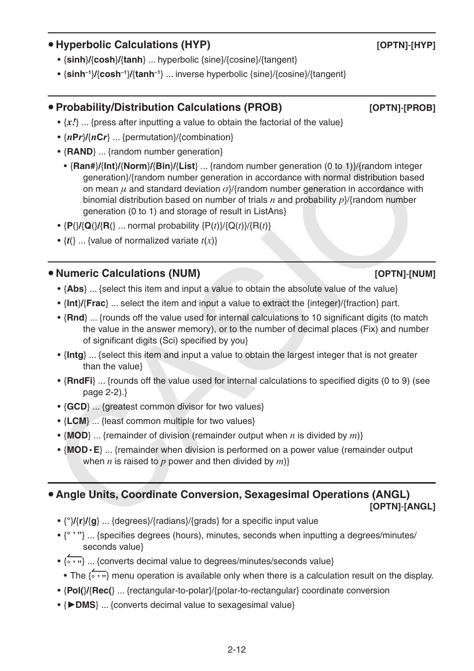 Casio FX-9750GII User Manual | Page 50 / 402