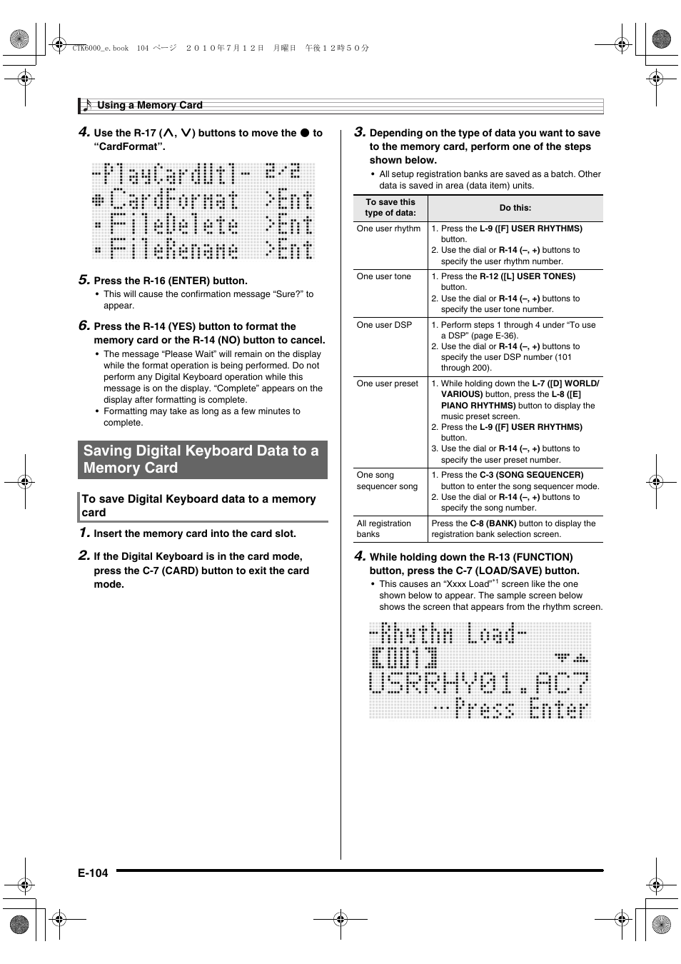 Casio WK6500E1A User Manual | Page 106 / 132