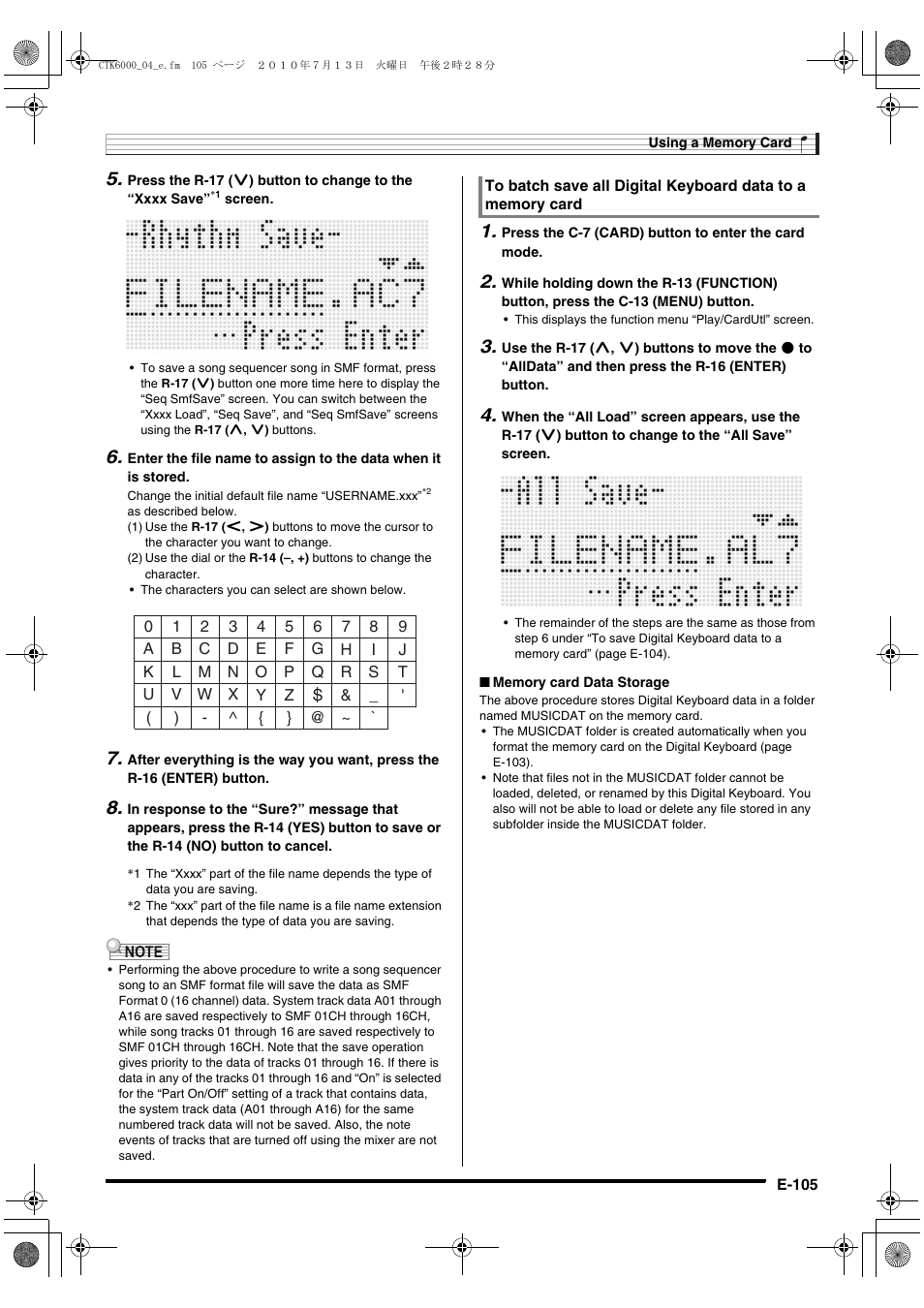 Casio WK6500E1A User Manual | Page 107 / 132