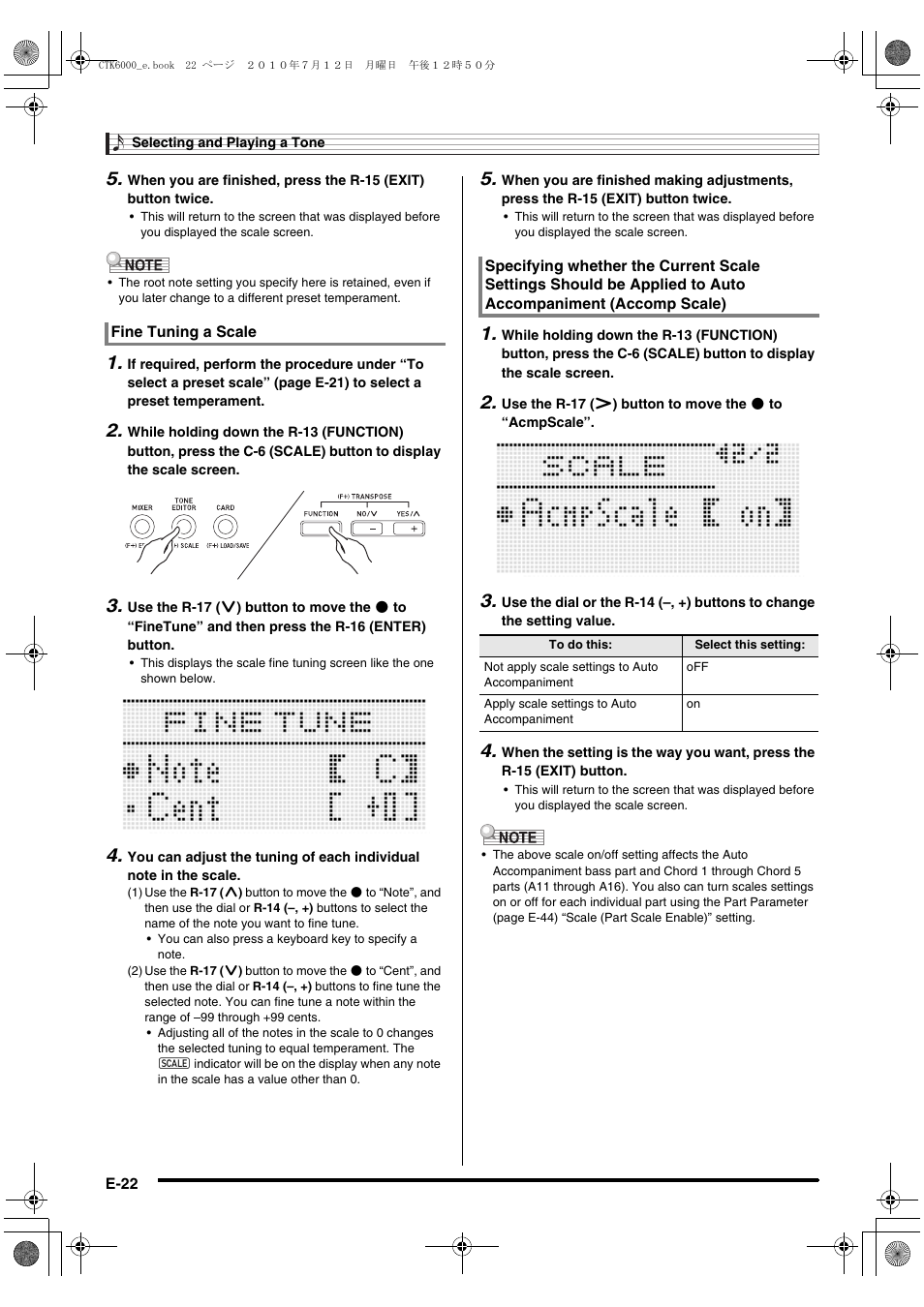 Casio WK6500E1A User Manual | Page 24 / 132