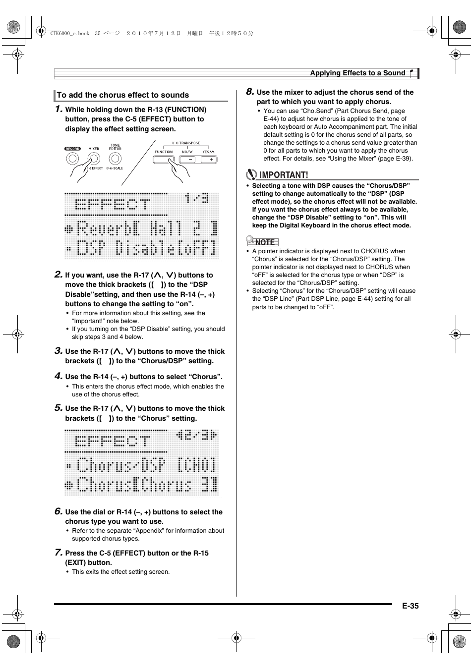 Casio WK6500E1A User Manual | Page 37 / 132