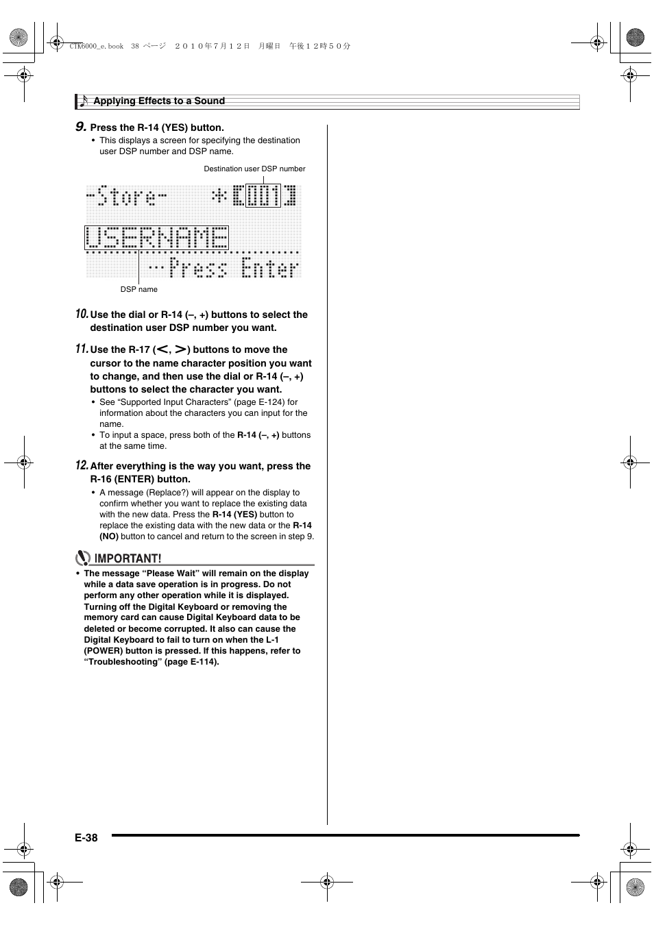 Casio WK6500E1A User Manual | Page 40 / 132