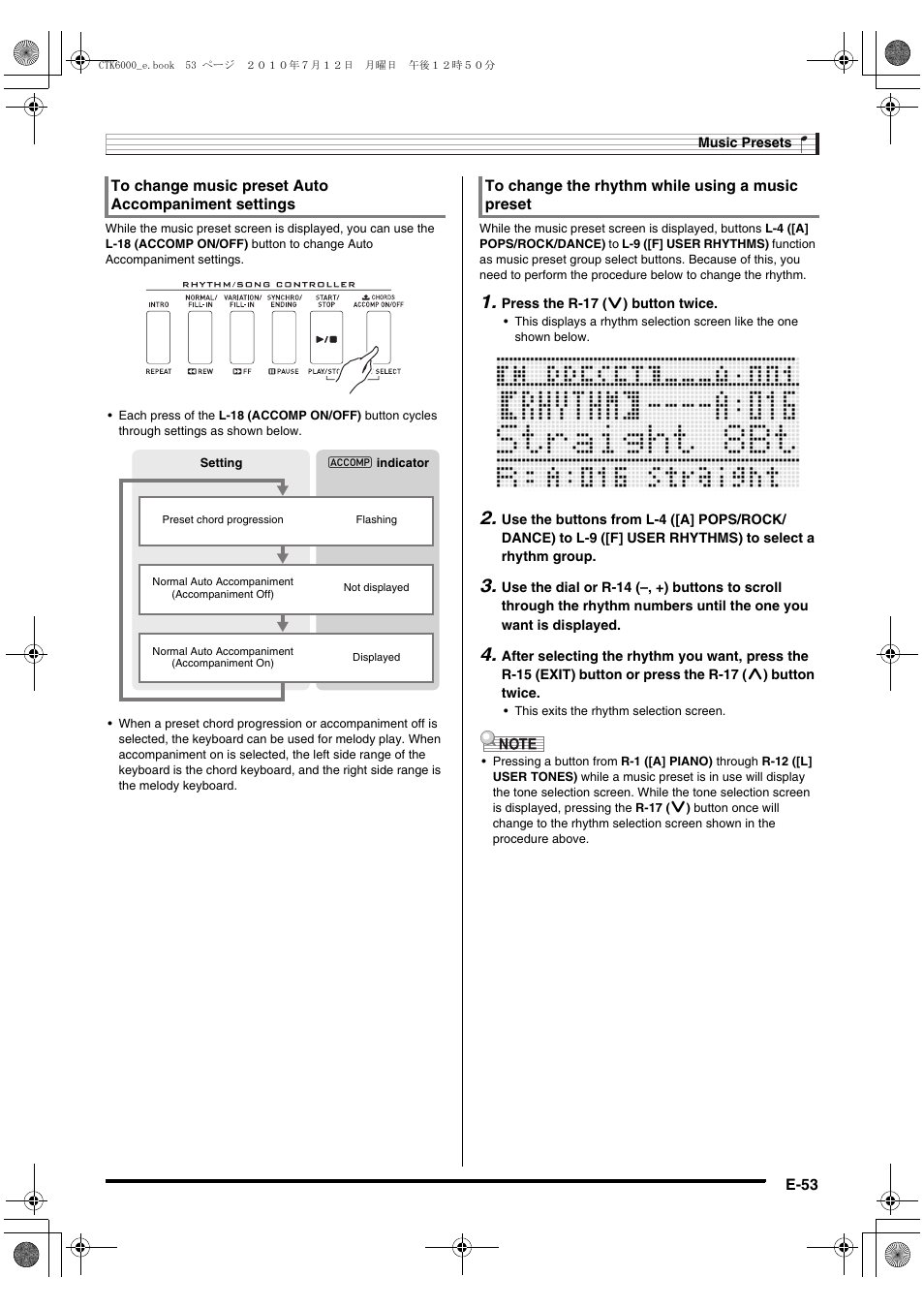 Casio WK6500E1A User Manual | Page 55 / 132