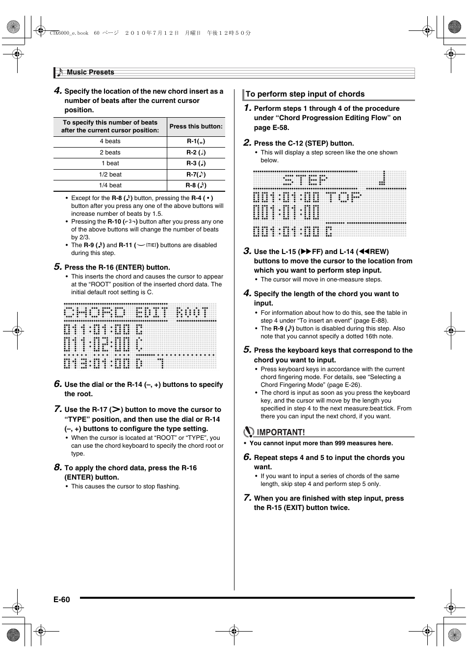 Casio WK6500E1A User Manual | Page 62 / 132