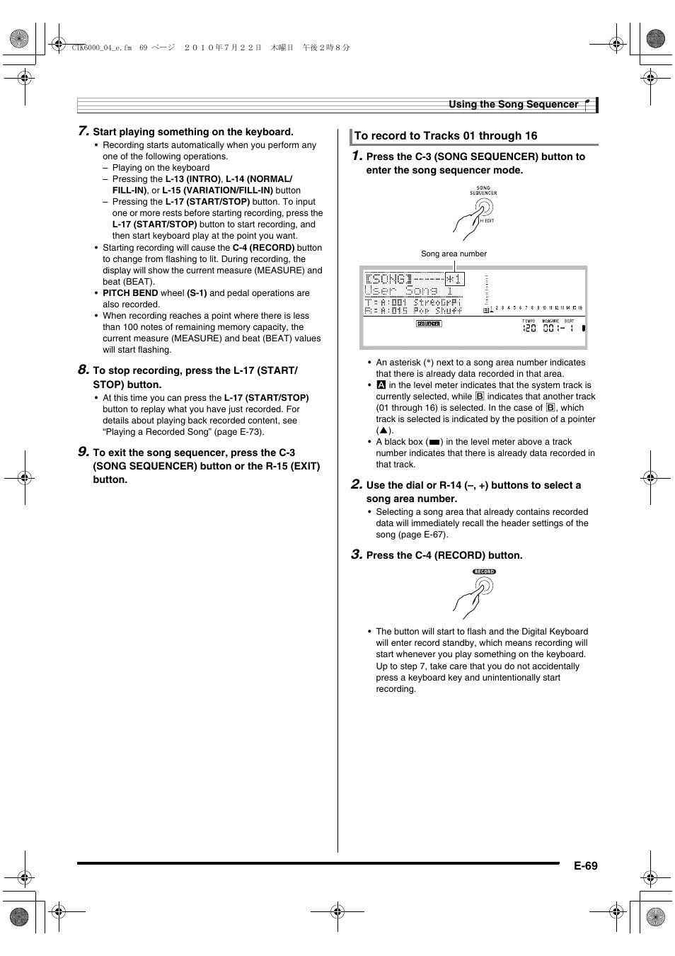 Casio WK6500E1A User Manual | Page 71 / 132