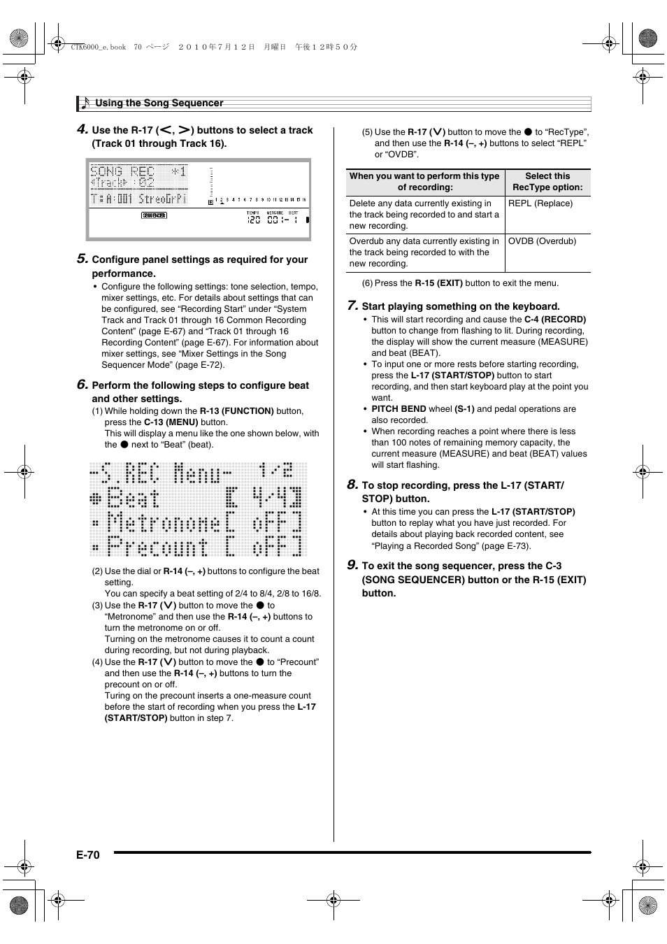 Casio WK6500E1A User Manual | Page 72 / 132