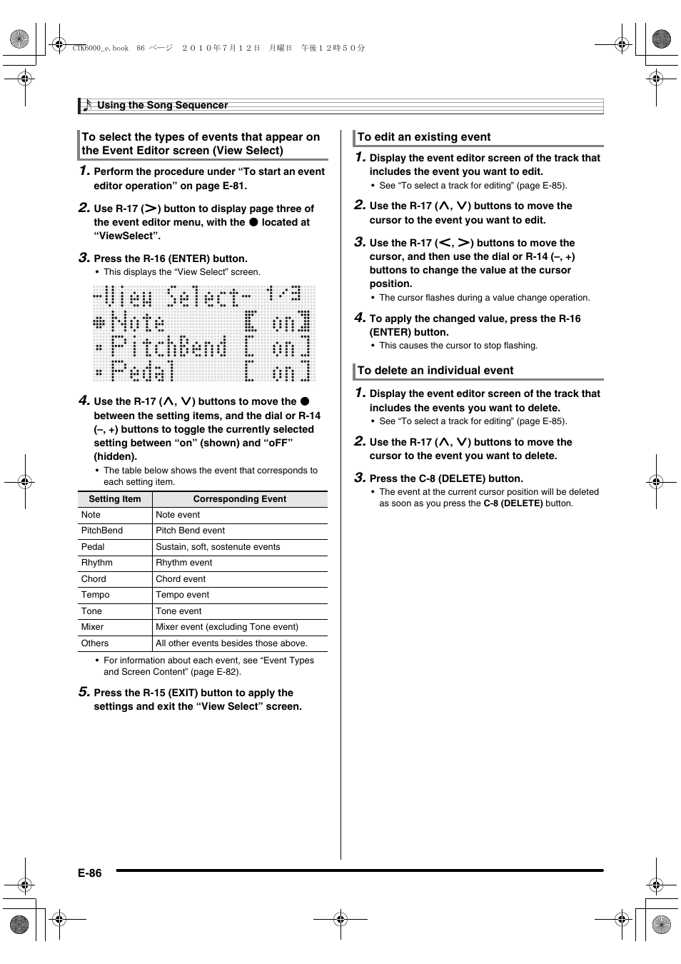 Casio WK6500E1A User Manual | Page 88 / 132