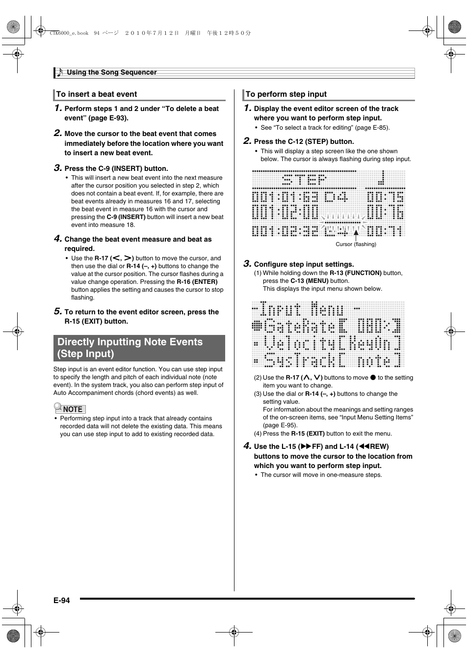 Casio WK6500E1A User Manual | Page 96 / 132