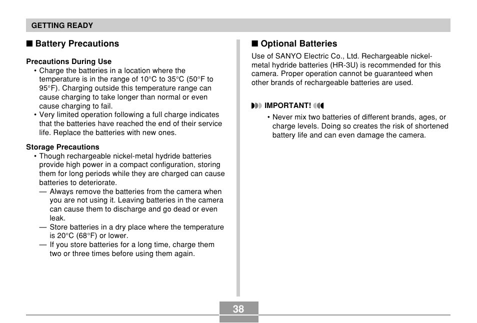 Casio QV-R61 User Manual | Page 38 / 210