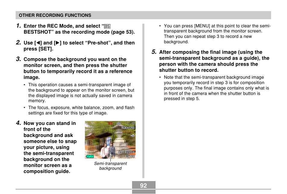Casio QV-R61 User Manual | Page 92 / 210