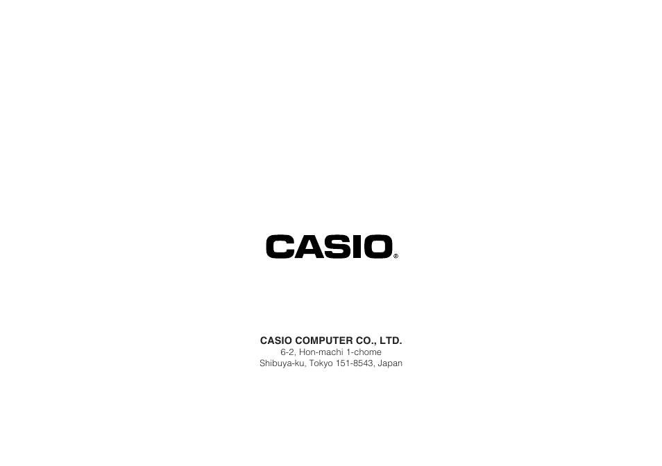 Casio KL-100 User Manual | Page 24 / 24