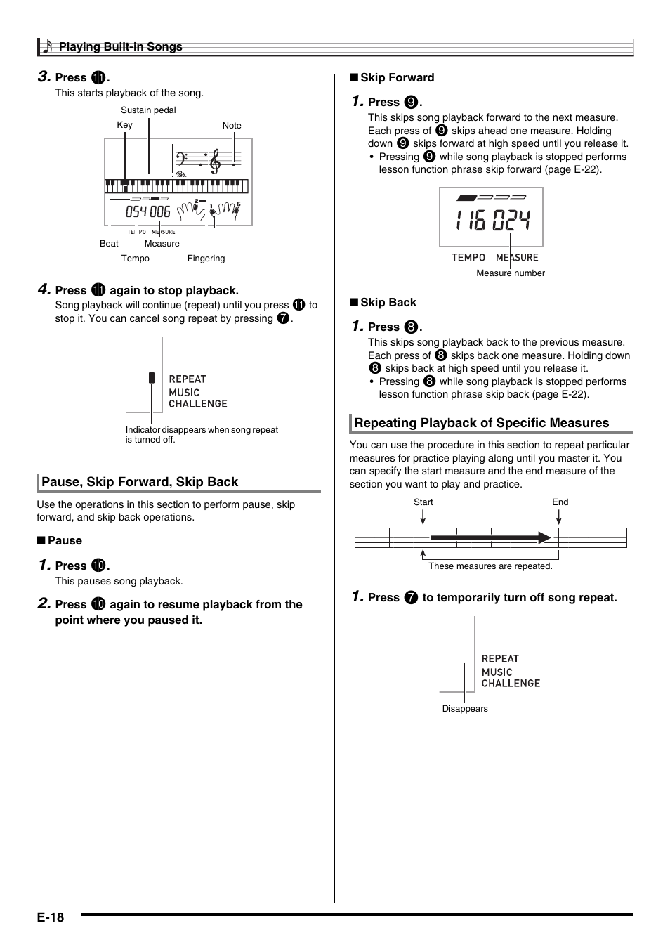 Casio CTK-3200  EN User Manual | Page 20 / 49