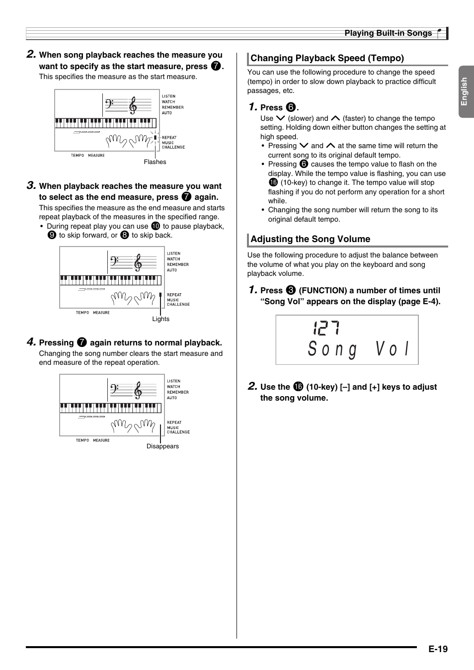 Casio CTK-3200  EN User Manual | Page 21 / 49