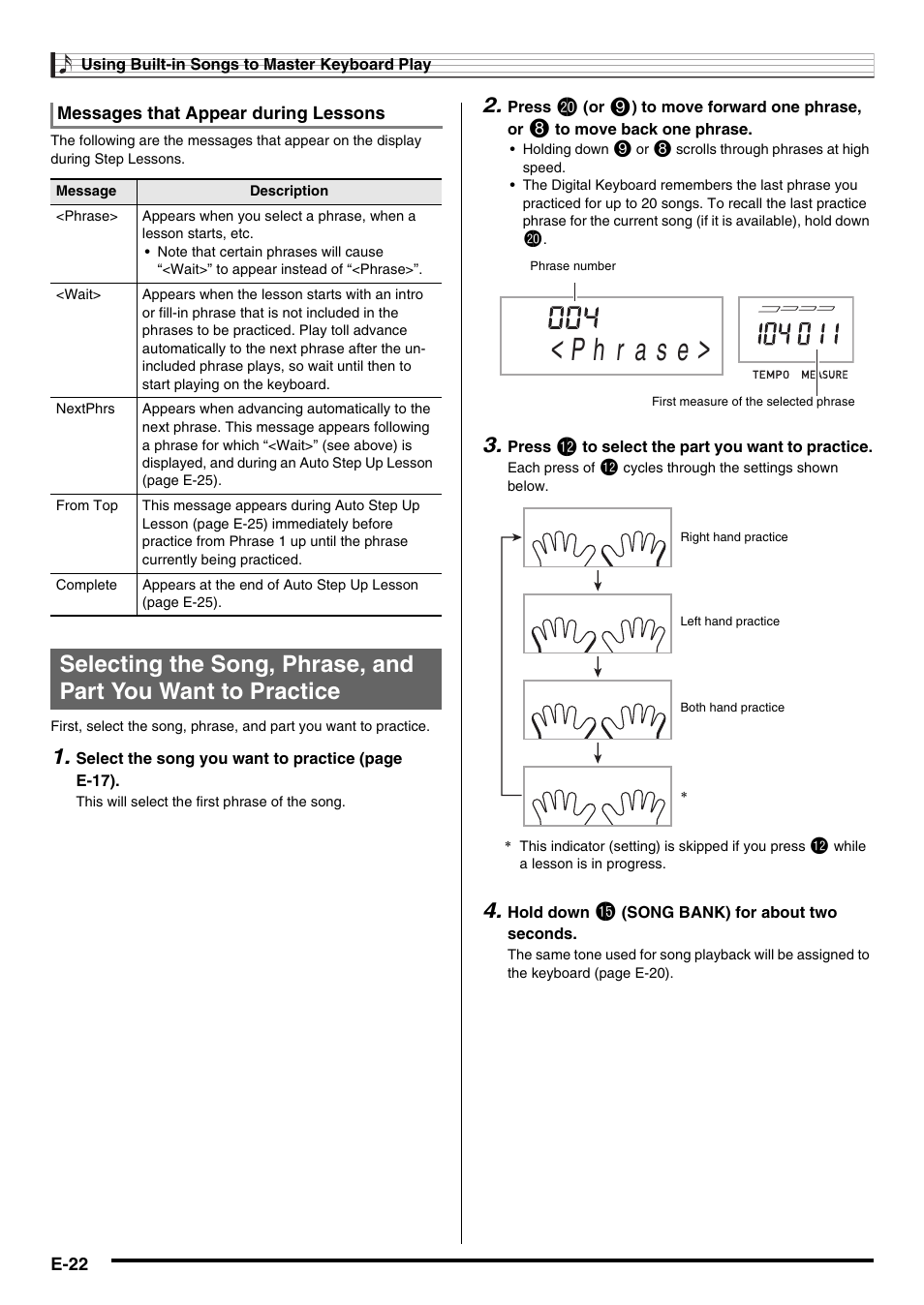 Casio CTK-3200  EN User Manual | Page 24 / 49