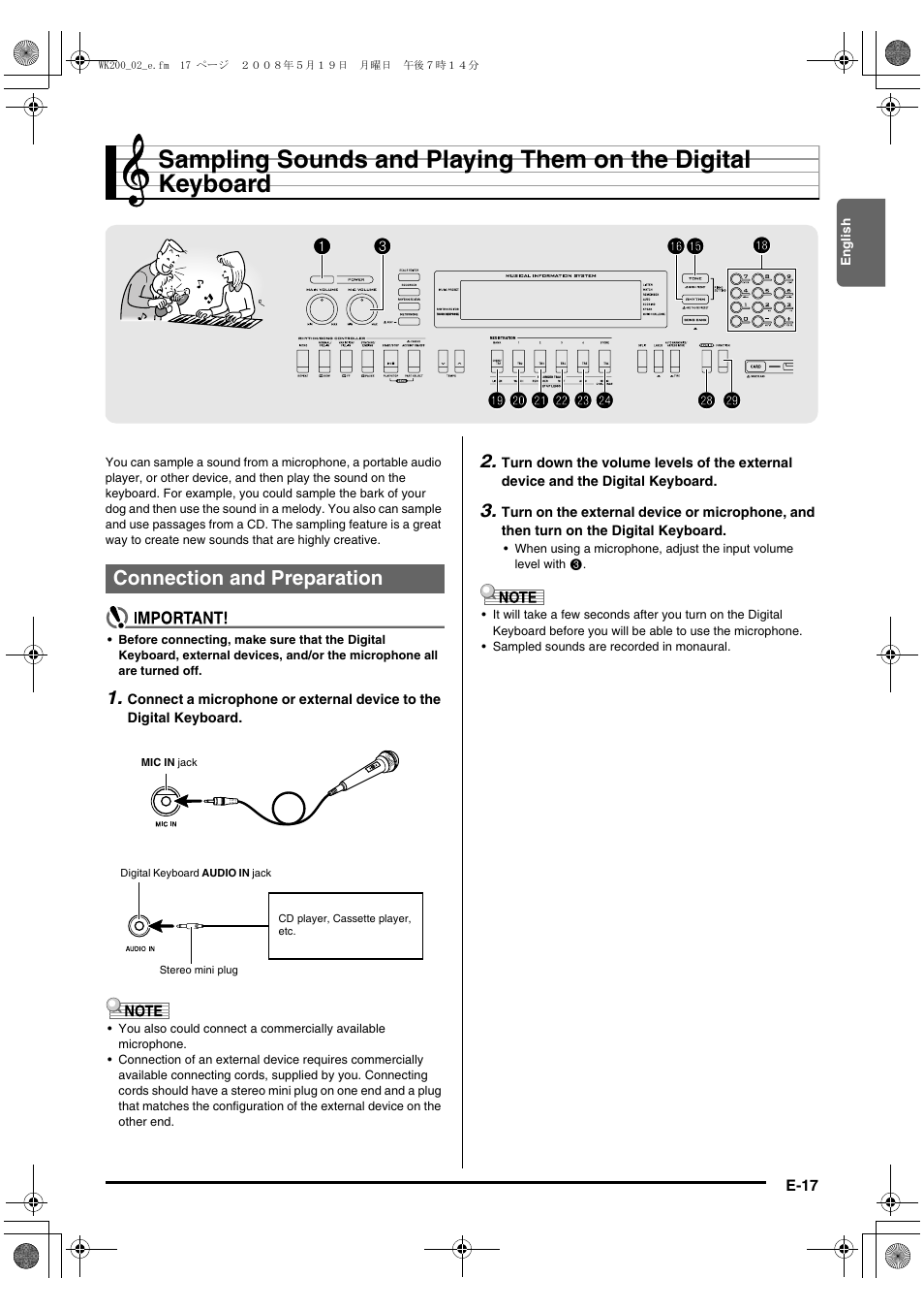 Casio wk 200 User Manual | Page 19 / 80