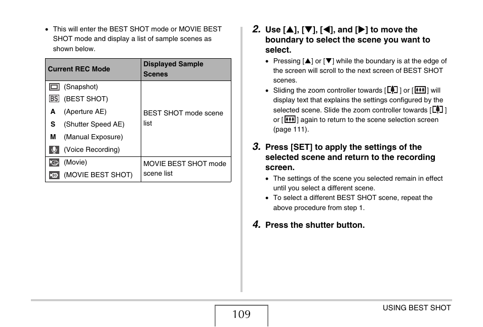 Casio EXILIM EX-Z1200 User Manual | Page 109 / 289