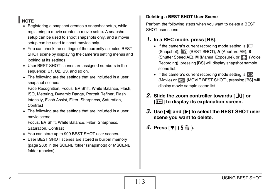 Casio EXILIM EX-Z1200 User Manual | Page 113 / 289