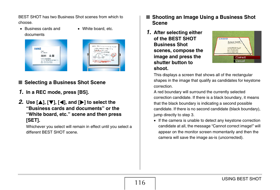 Casio EXILIM EX-Z1200 User Manual | Page 116 / 289
