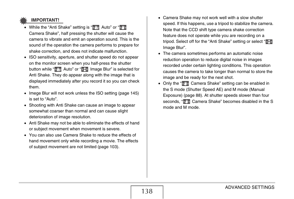 Casio EXILIM EX-Z1200 User Manual | Page 138 / 289
