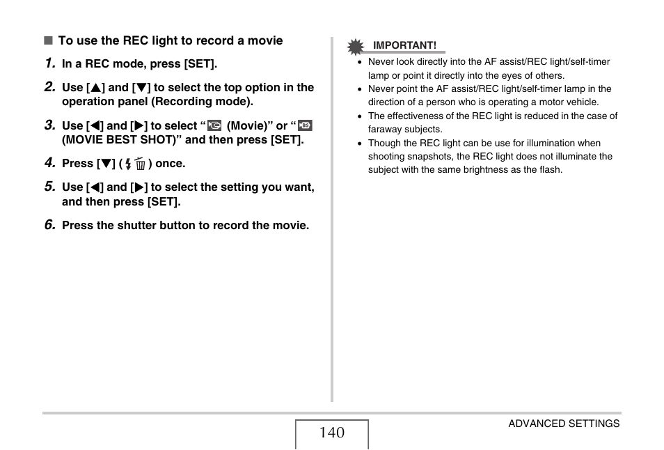 Casio EXILIM EX-Z1200 User Manual | Page 140 / 289