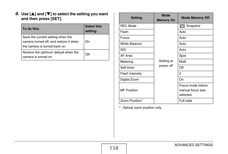 Casio EXILIM EX-Z1200 User Manual | Page 158 / 289