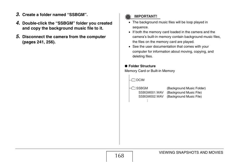 Casio EXILIM EX-Z1200 User Manual | Page 168 / 289