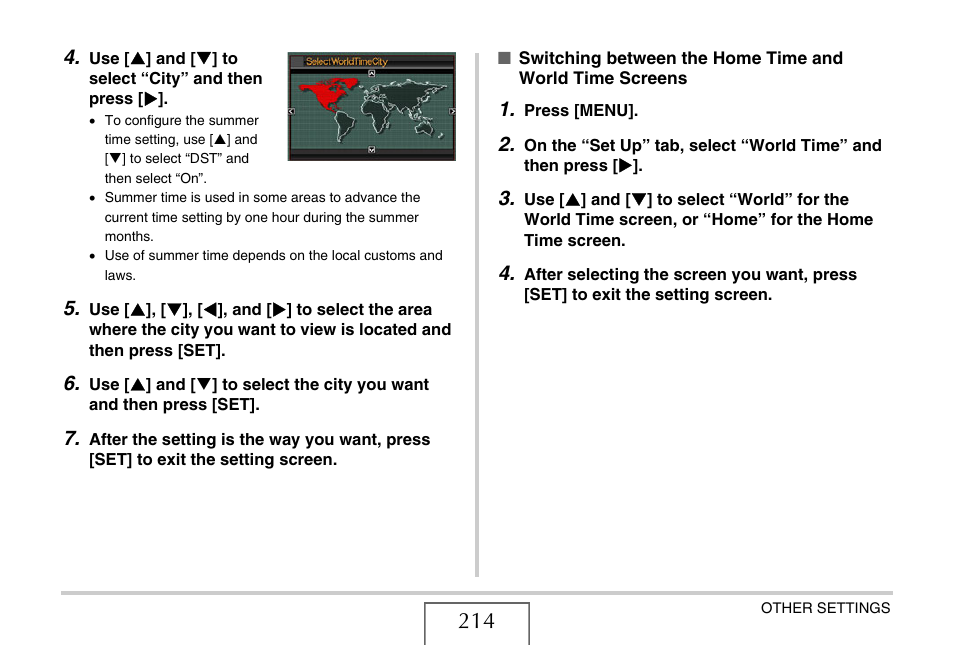 Casio EXILIM EX-Z1200 User Manual | Page 214 / 289