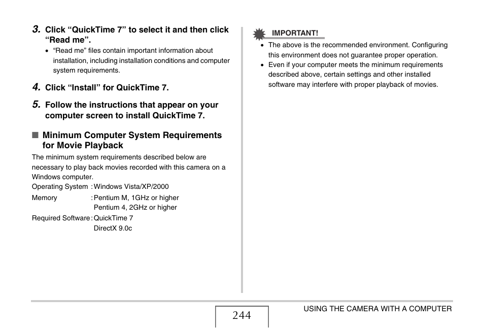 Casio EXILIM EX-Z1200 User Manual | Page 244 / 289