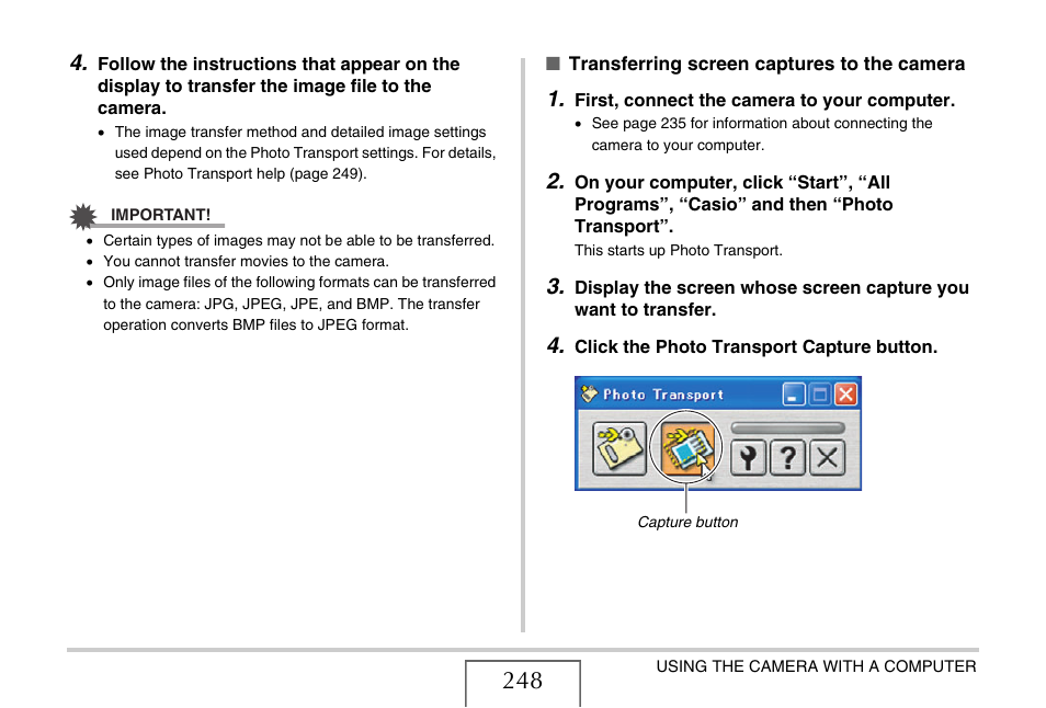 Casio EXILIM EX-Z1200 User Manual | Page 248 / 289