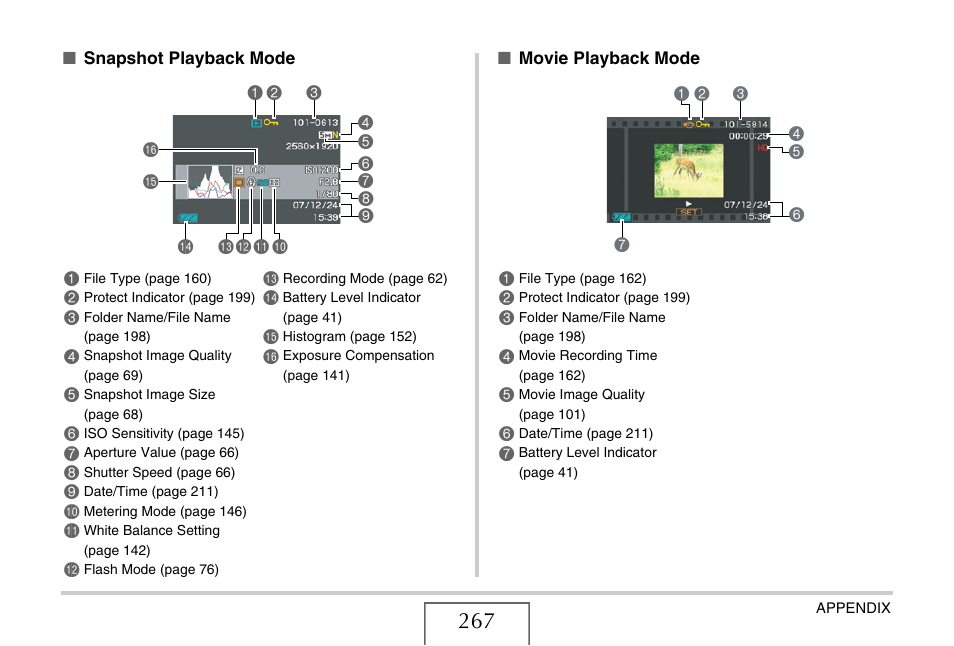 Casio EXILIM EX-Z1200 User Manual | Page 267 / 289
