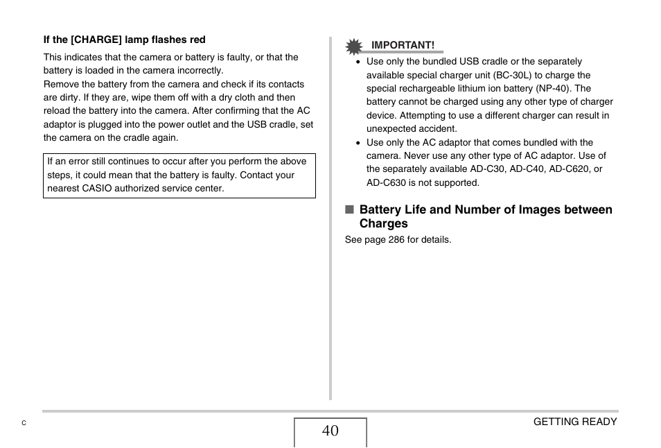 Casio EXILIM EX-Z1200 User Manual | Page 40 / 289