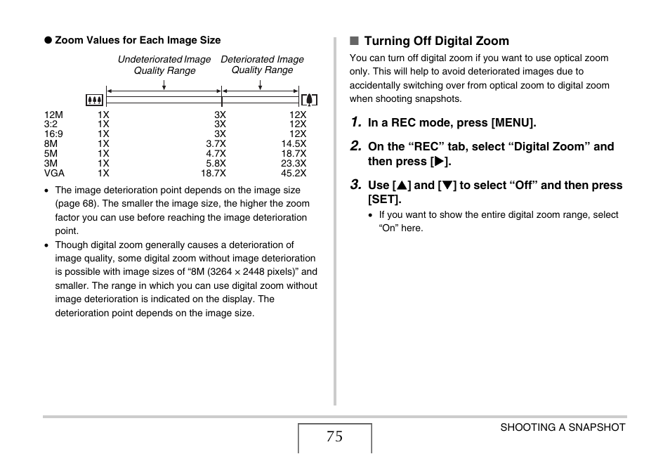 Casio EXILIM EX-Z1200 User Manual | Page 75 / 289