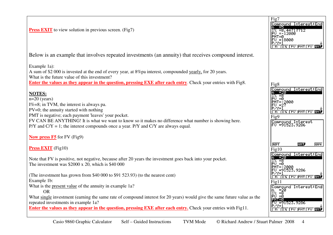 Casio 9860 User Manual | Page 4 / 5