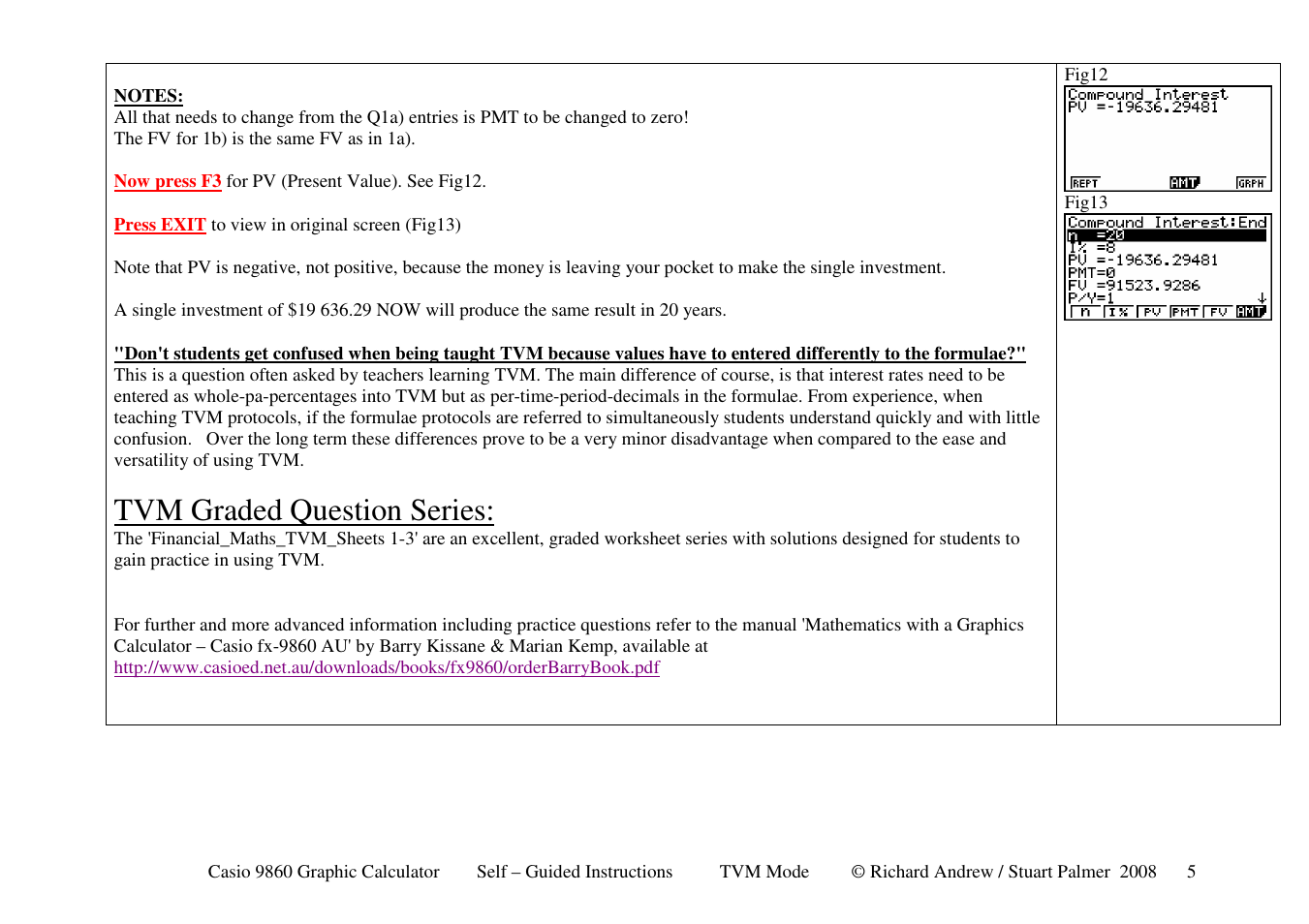Tvm graded question series | Casio 9860 User Manual | Page 5 / 5