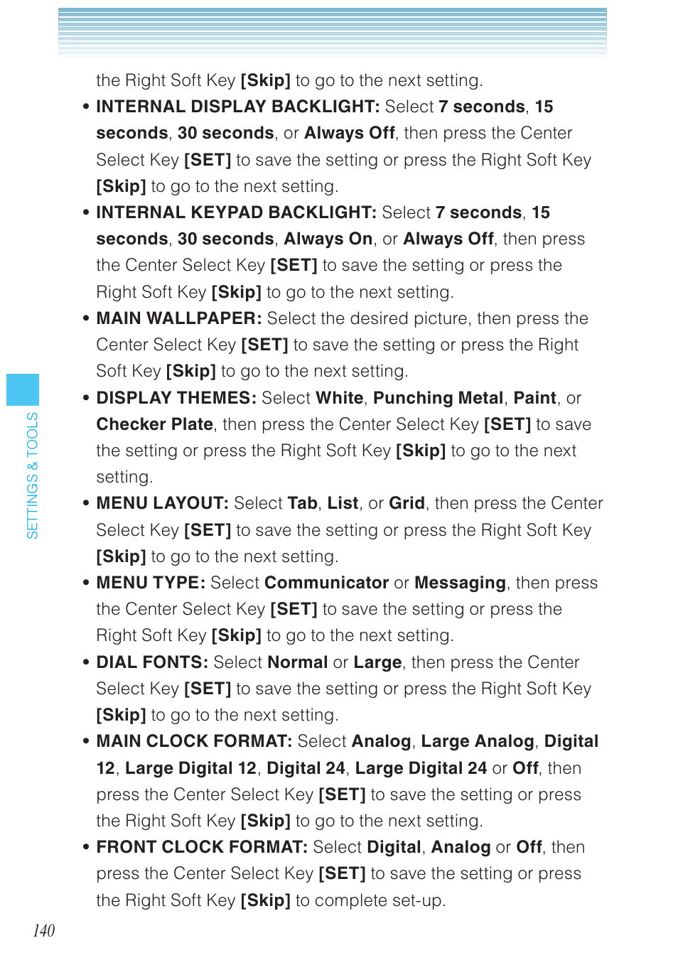 Casio G'zOne Brigade User Manual | Page 141 / 208