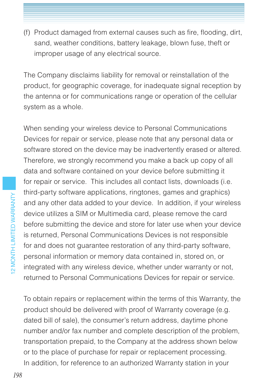Casio G'zOne Brigade User Manual | Page 199 / 208