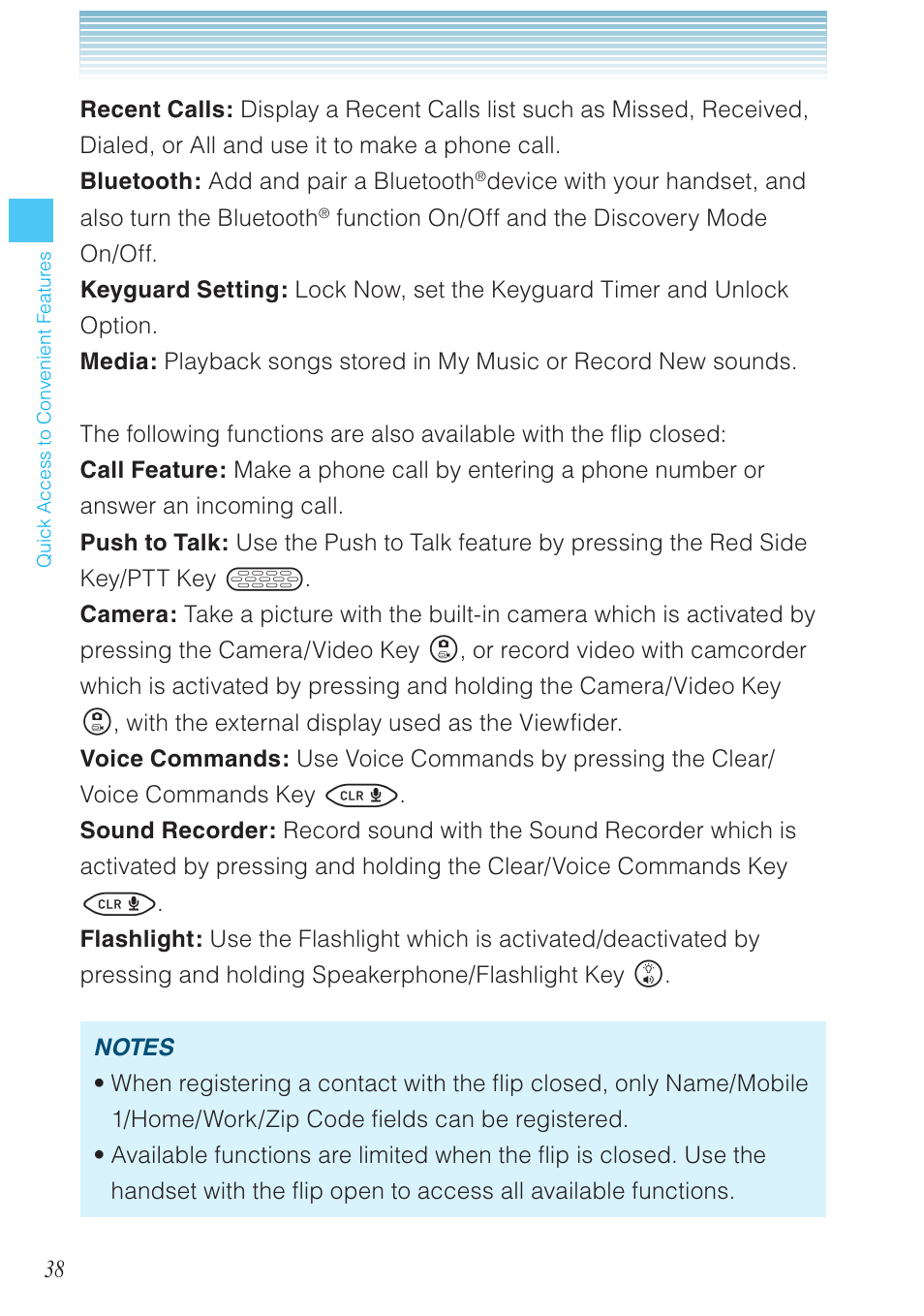 Casio G'zOne Brigade User Manual | Page 39 / 208