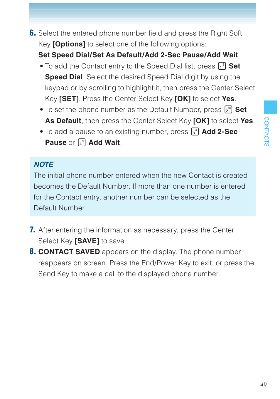 Casio G'zOne Brigade User Manual | Page 50 / 208