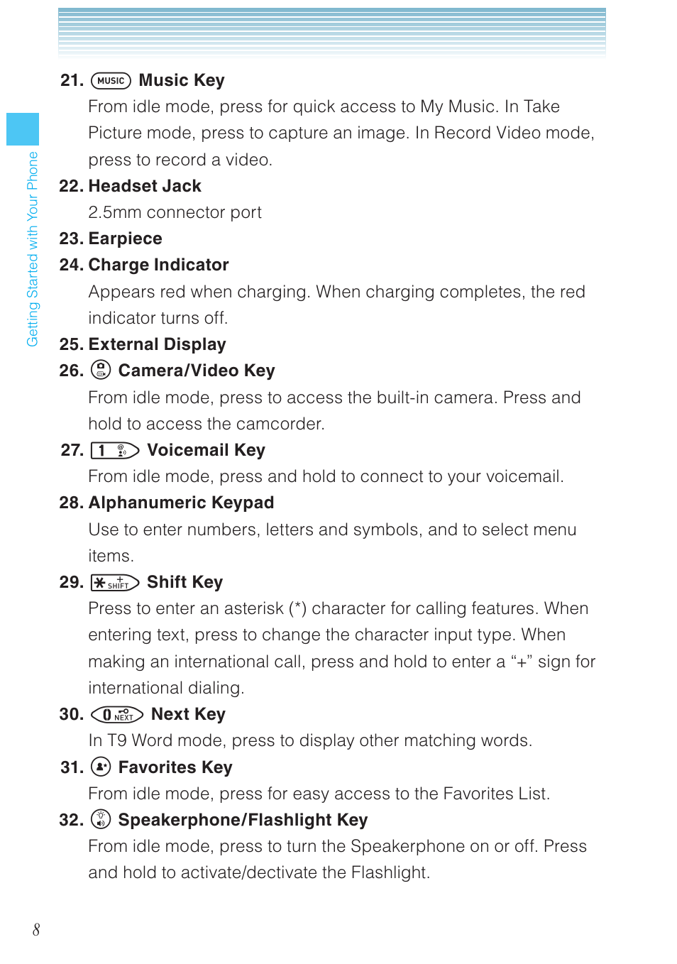 Casio G'zOne Brigade User Manual | Page 9 / 208