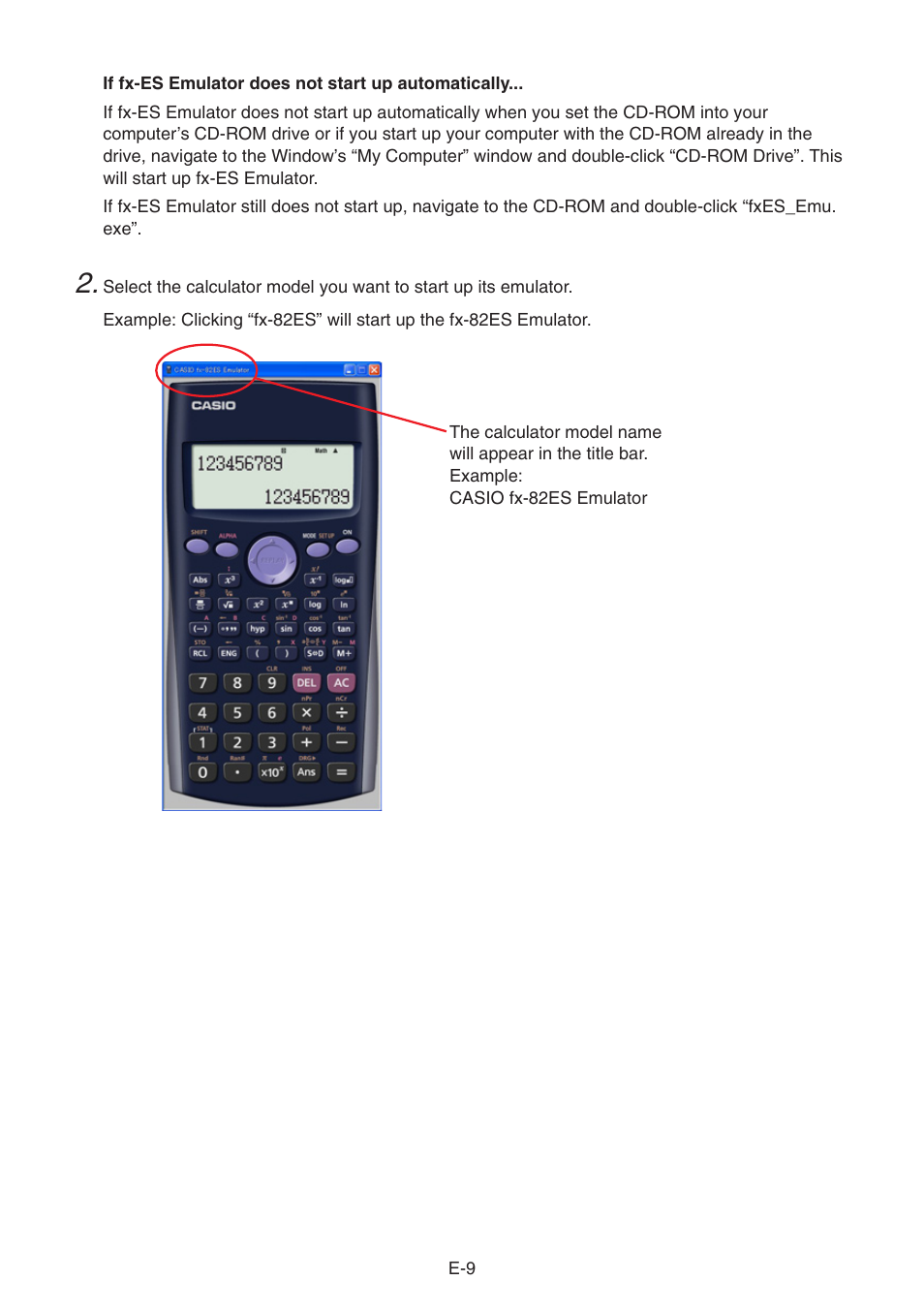 Casio EMULATOR FX-ES User Manual | Page 11 / 18