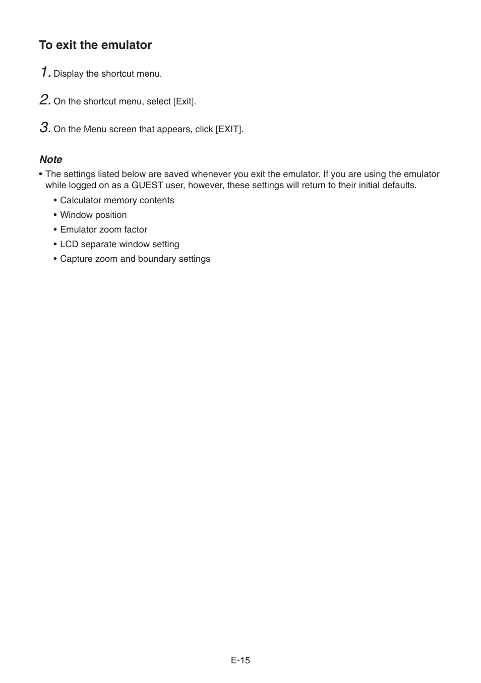 Casio EMULATOR FX-ES User Manual | Page 17 / 18