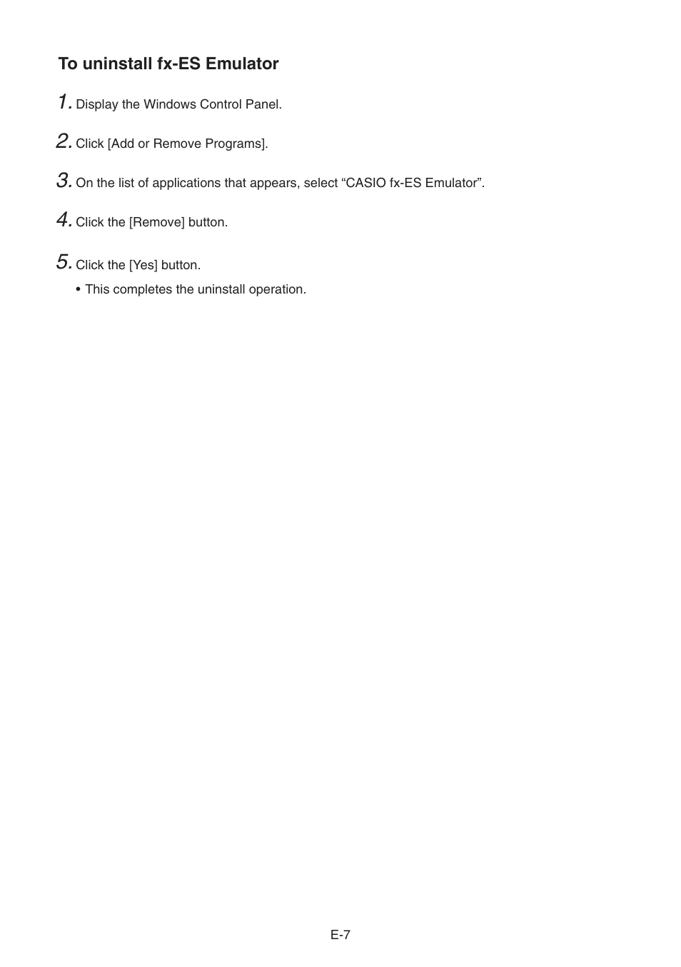 Casio EMULATOR FX-ES User Manual | Page 9 / 18