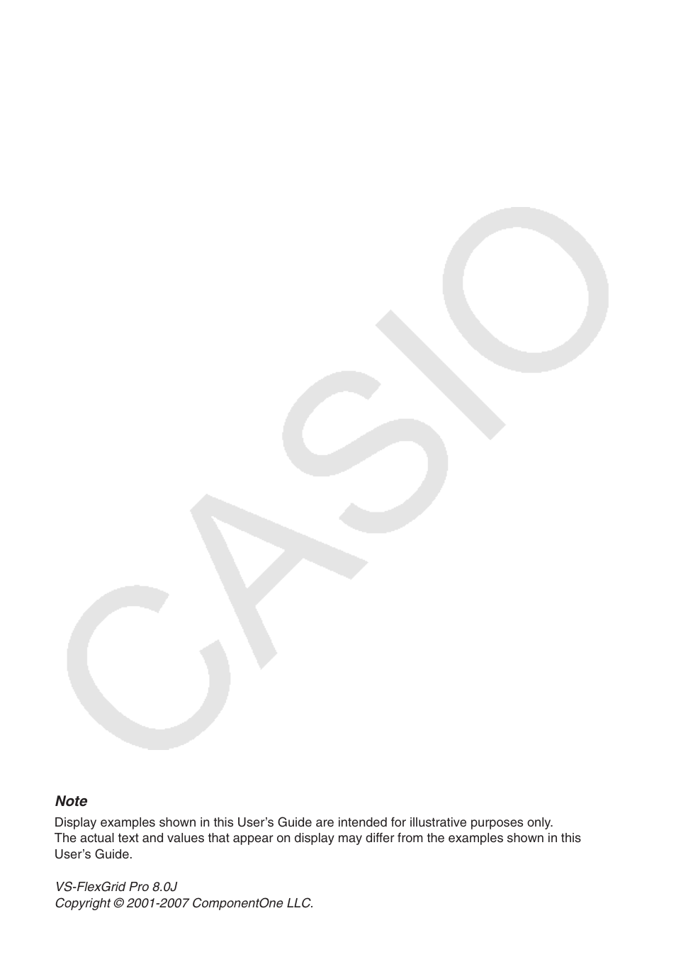 Casio PROGRAM-LINK FA-124 User Manual | Page 2 / 63
