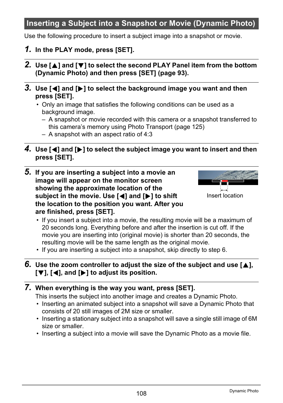 Casio EXILIM EX-S300 User Manual | Page 108 / 189