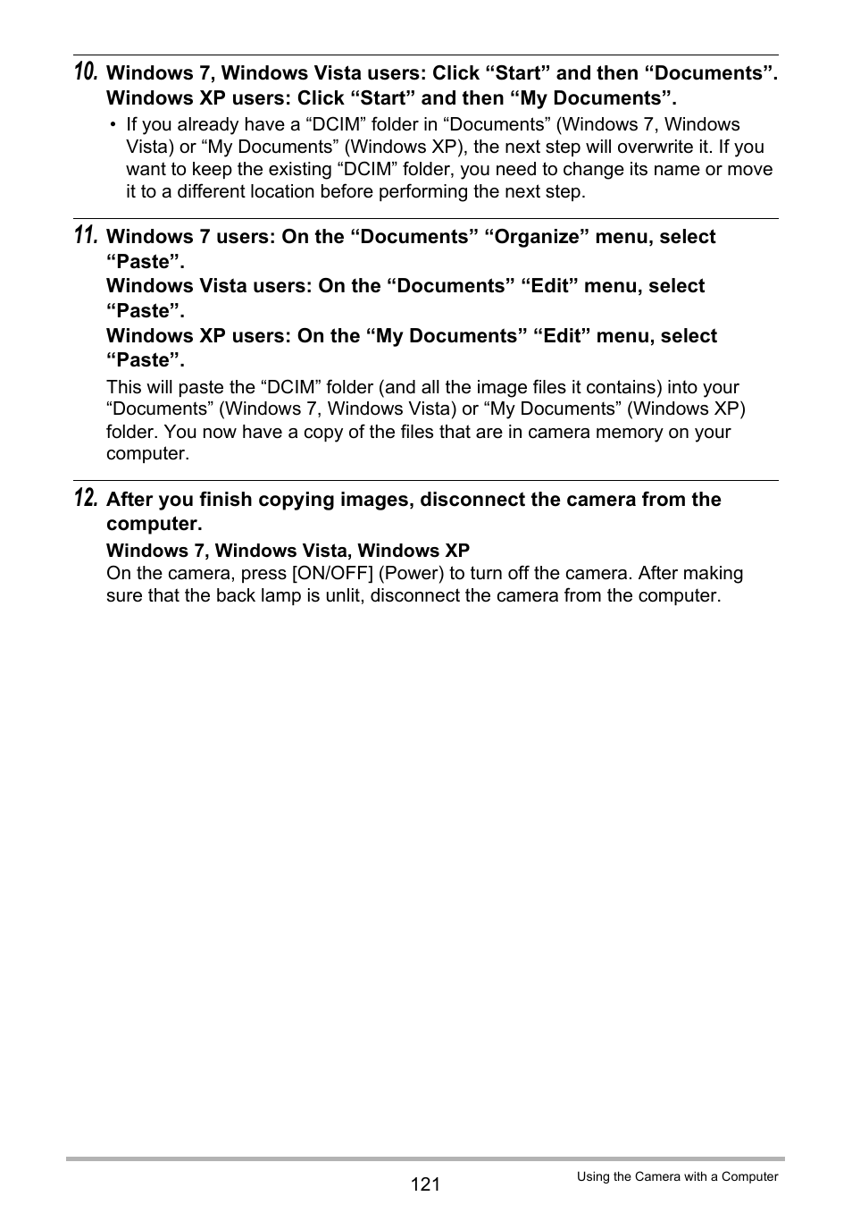 Casio EXILIM EX-S300 User Manual | Page 121 / 189