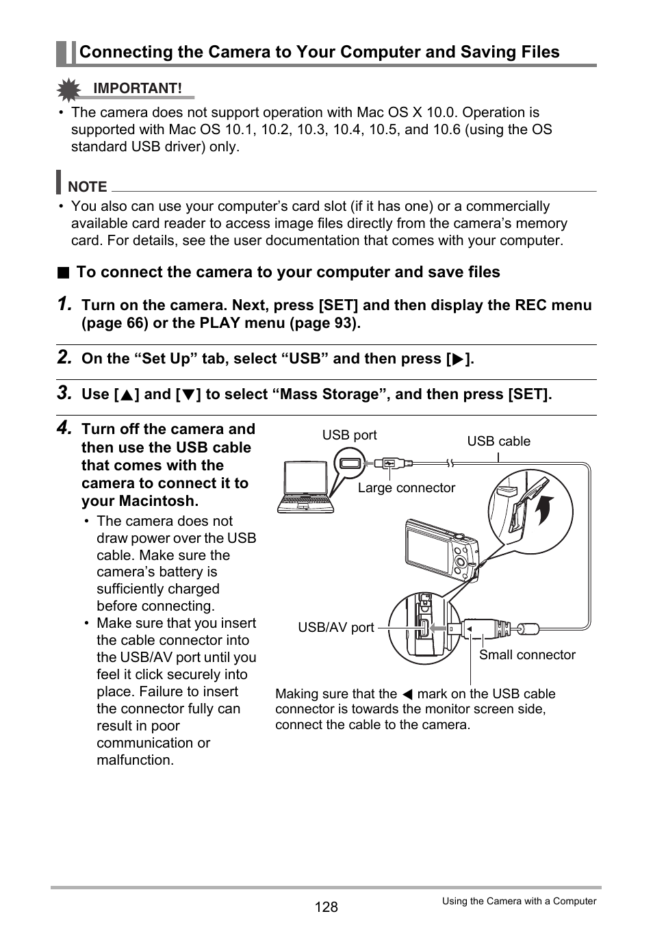 Casio EXILIM EX-S300 User Manual | Page 128 / 189